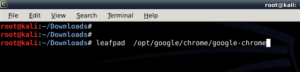 How to Install Google Chrome in Kali Linux? – Part 2 – Installation - 10 - blackMORE Ops