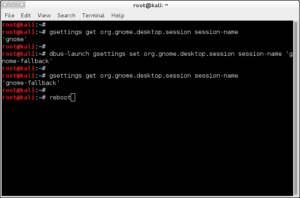 Enable Full Gnome Instead Of Gnome-fallback In Kali Linux - Blackmore Ops