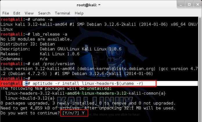 how to install nvidia drivers on kali linux 2.0