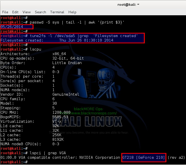 how to install nvidia drivers kali linux 2.0