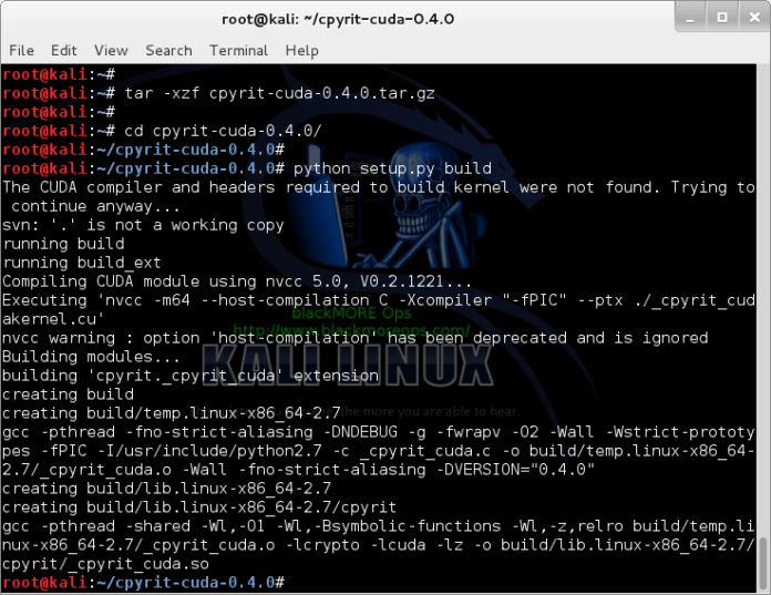 how to install cuda linux